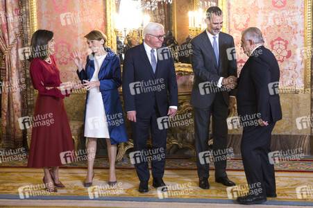 Essen zu Ehren des deutschen Bundespräsidenten in Madrid