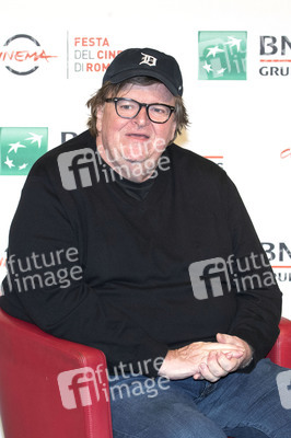 Photocall mit Michal Moore, Filmfestival von Rom 2018