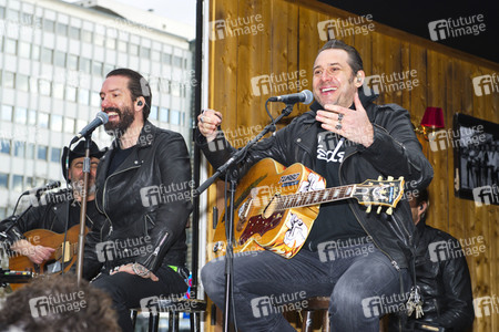 Straßenkonzert von The BossHoss in Berlin