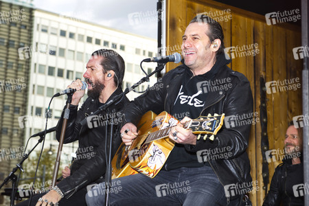 Straßenkonzert von The BossHoss in Berlin