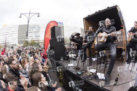 Straßenkonzert von The BossHoss in Berlin