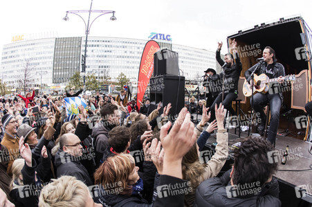 Straßenkonzert von The BossHoss in Berlin