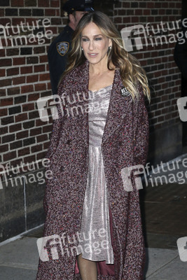 Sarah Jessica Parker bei der 'The Late Show with Stephen Colbert' in New York