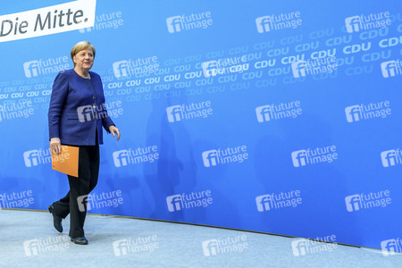 Pressekonferenz zur Klausurtagung der CDU in Berlin
