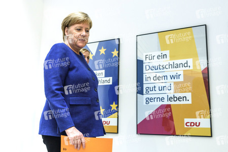 Pressekonferenz zur Klausurtagung der CDU in Berlin