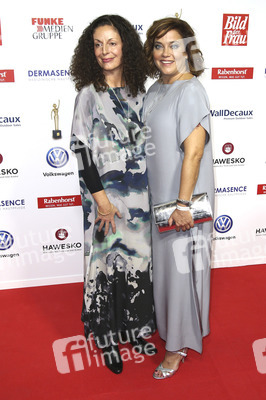 Goldene Bild der Frau 2018 in Hamburg