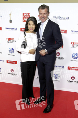 Goldene Bild der Frau 2018 in Hamburg