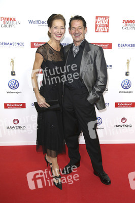 Goldene Bild der Frau 2018 in Hamburg