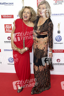 Goldene Bild der Frau 2018 in Hamburg