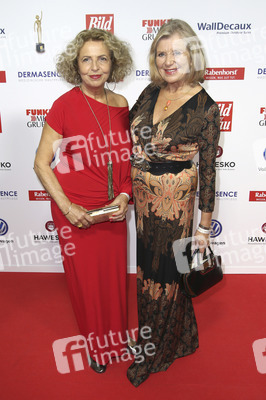 Goldene Bild der Frau 2018 in Hamburg