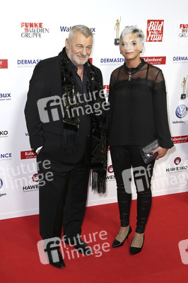 Goldene Bild der Frau 2018 in Hamburg