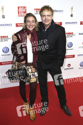 Goldene Bild der Frau 2018 in Hamburg