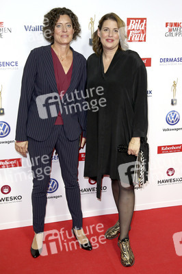 Goldene Bild der Frau 2018 in Hamburg