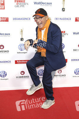 Goldene Bild der Frau 2018 in Hamburg