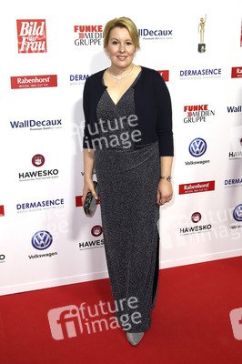 Goldene Bild der Frau 2018 in Hamburg