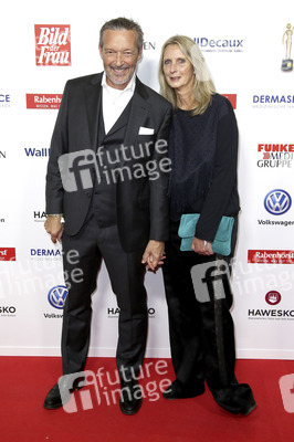 Goldene Bild der Frau 2018 in Hamburg