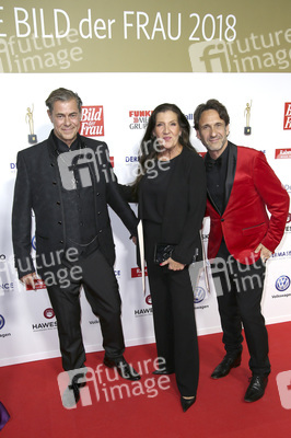 Goldene Bild der Frau 2018 in Hamburg