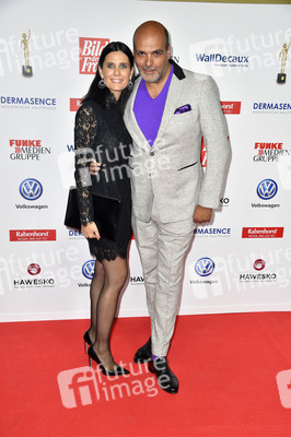 Goldene Bild der Frau 2018 in Hamburg