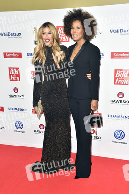 Goldene Bild der Frau 2018 in Hamburg