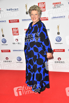 Goldene Bild der Frau 2018 in Hamburg