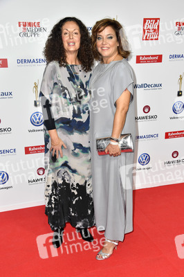 Goldene Bild der Frau 2018 in Hamburg
