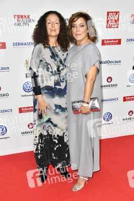 Goldene Bild der Frau 2018 in Hamburg
