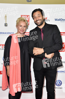 Goldene Bild der Frau 2018 in Hamburg