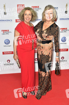 Goldene Bild der Frau 2018 in Hamburg