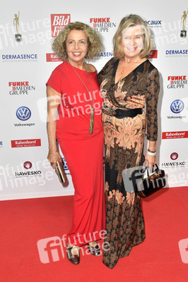 Goldene Bild der Frau 2018 in Hamburg