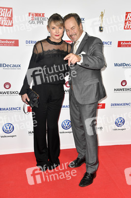 Goldene Bild der Frau 2018 in Hamburg