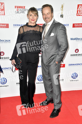 Goldene Bild der Frau 2018 in Hamburg