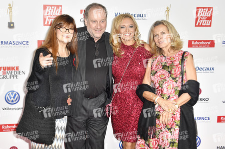 Goldene Bild der Frau 2018 in Hamburg