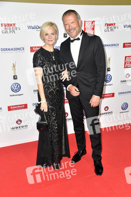 Goldene Bild der Frau 2018 in Hamburg