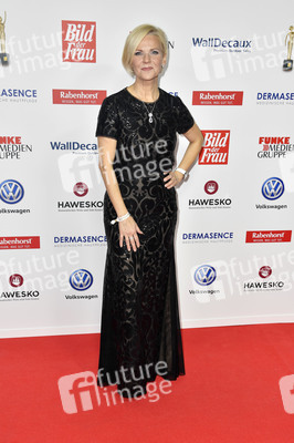 Goldene Bild der Frau 2018 in Hamburg