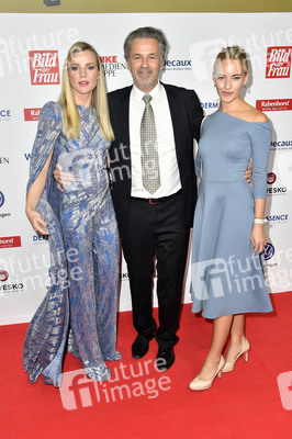 Goldene Bild der Frau 2018 in Hamburg