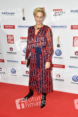 Goldene Bild der Frau 2018 in Hamburg