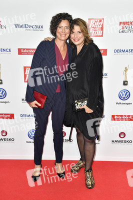 Goldene Bild der Frau 2018 in Hamburg