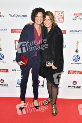 Goldene Bild der Frau 2018 in Hamburg