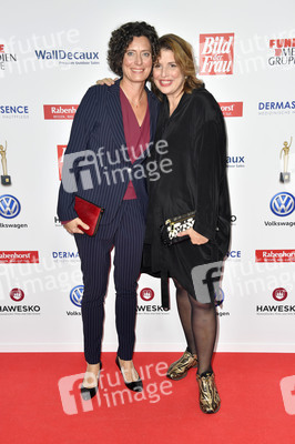 Goldene Bild der Frau 2018 in Hamburg
