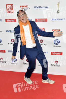 Goldene Bild der Frau 2018 in Hamburg