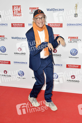 Goldene Bild der Frau 2018 in Hamburg