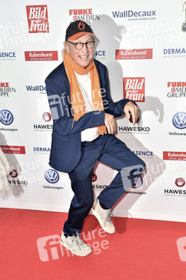 Goldene Bild der Frau 2018 in Hamburg