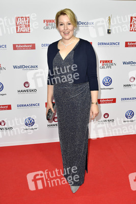 Goldene Bild der Frau 2018 in Hamburg