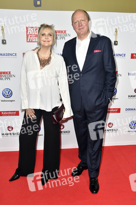 Goldene Bild der Frau 2018 in Hamburg