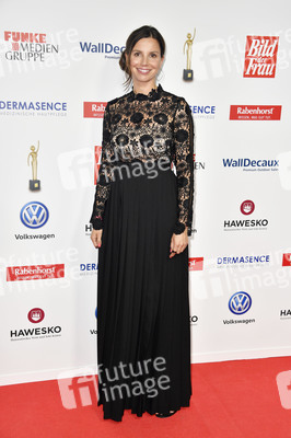 Goldene Bild der Frau 2018 in Hamburg