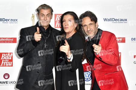 Goldene Bild der Frau 2018 in Hamburg