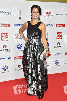 Goldene Bild der Frau 2018 in Hamburg