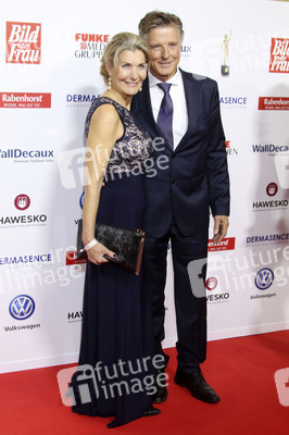 Goldene Bild der Frau 2018 in Hamburg