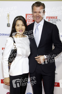 Goldene Bild der Frau 2018 in Hamburg