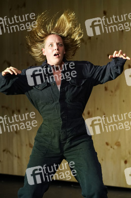 Theaterprobe 'Die stillen Trabanten' in Berlin